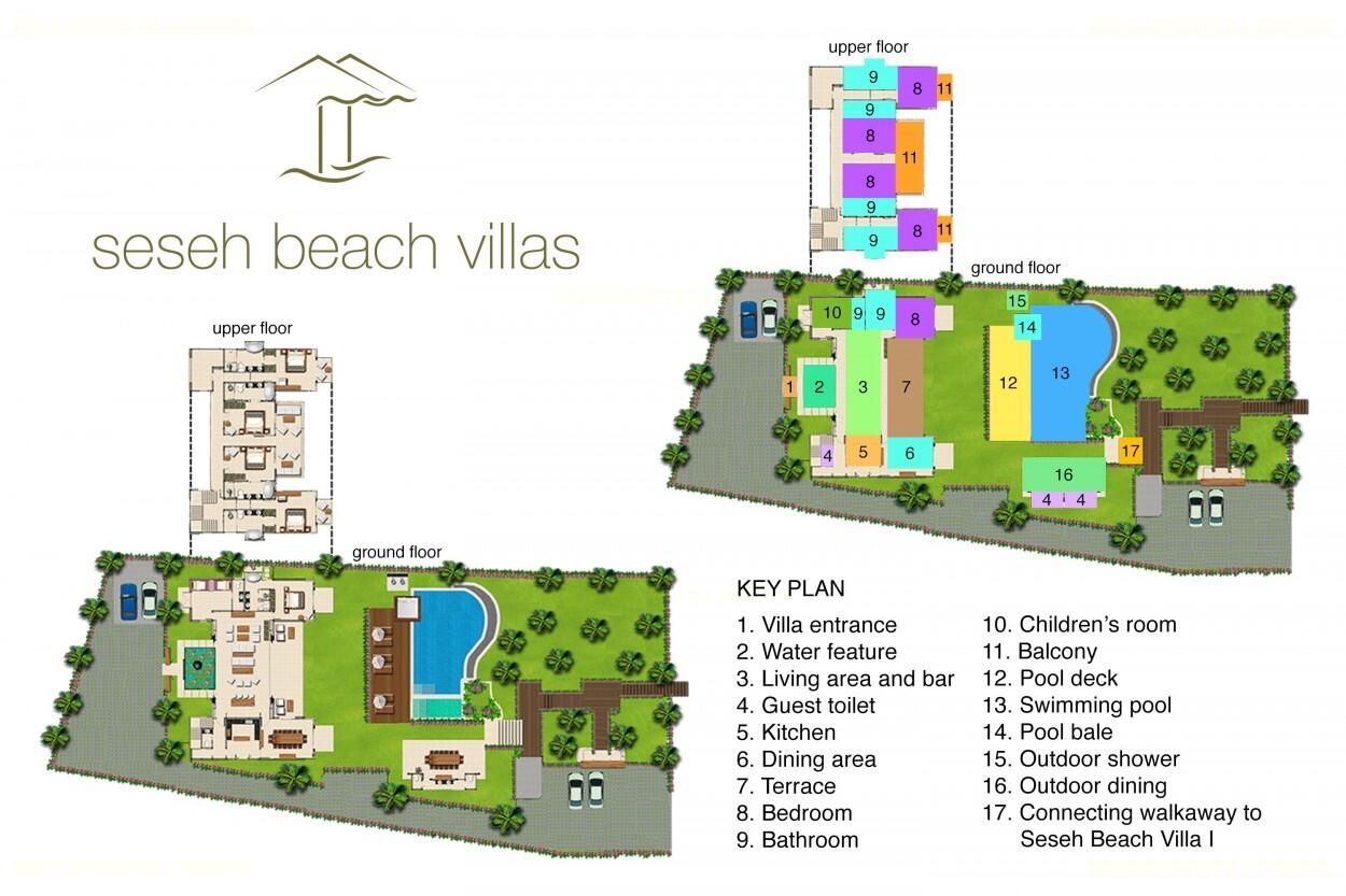 Villa Seseh Beach II Floor Plan